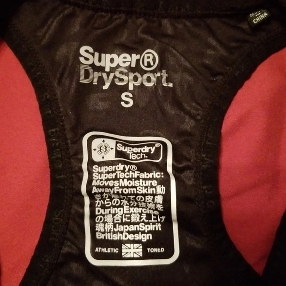 SuperDry Sport Workout Tank - Picture 6 of 8